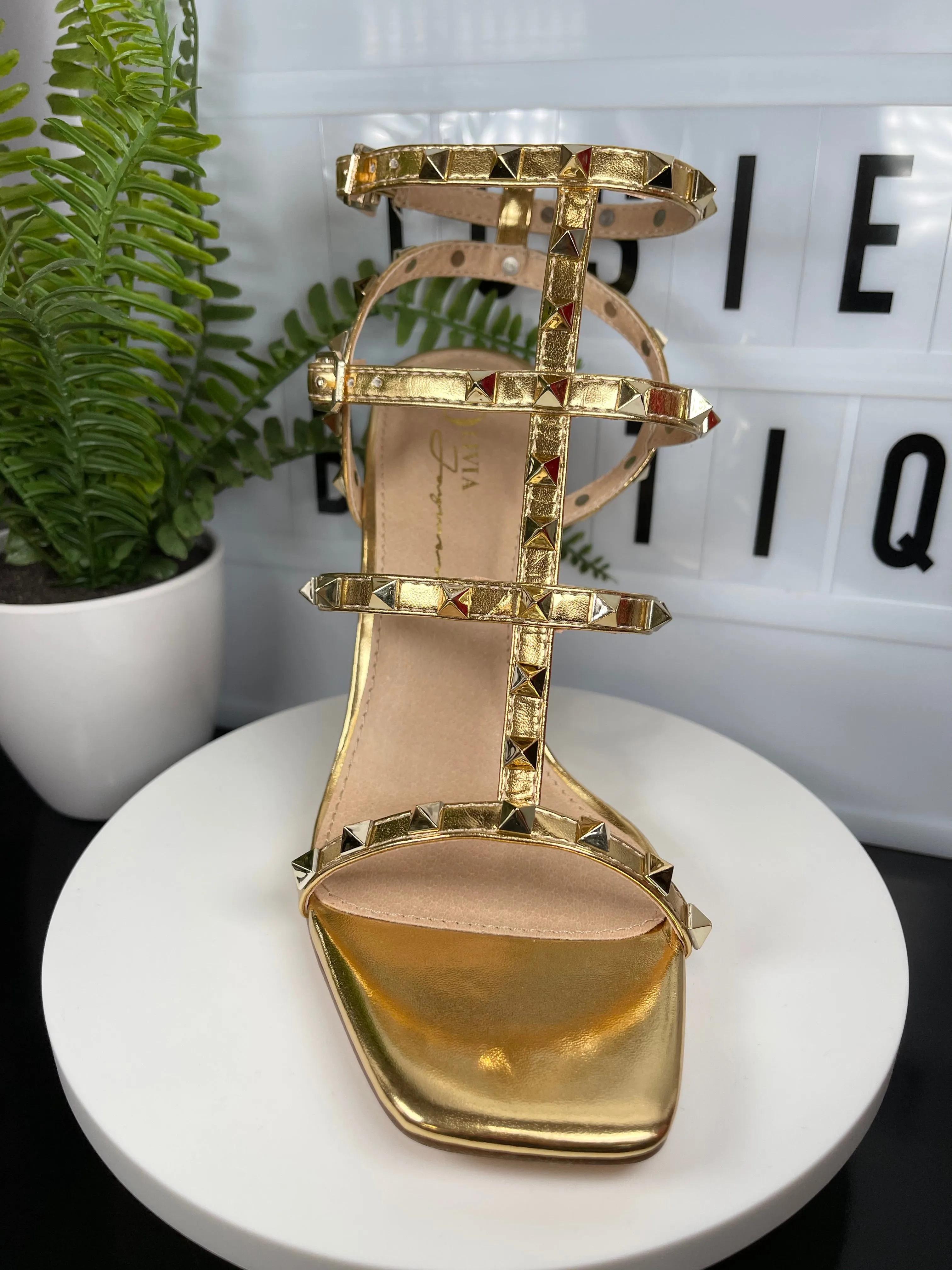 14k Gold Heels