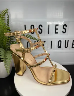 14k Gold Heels