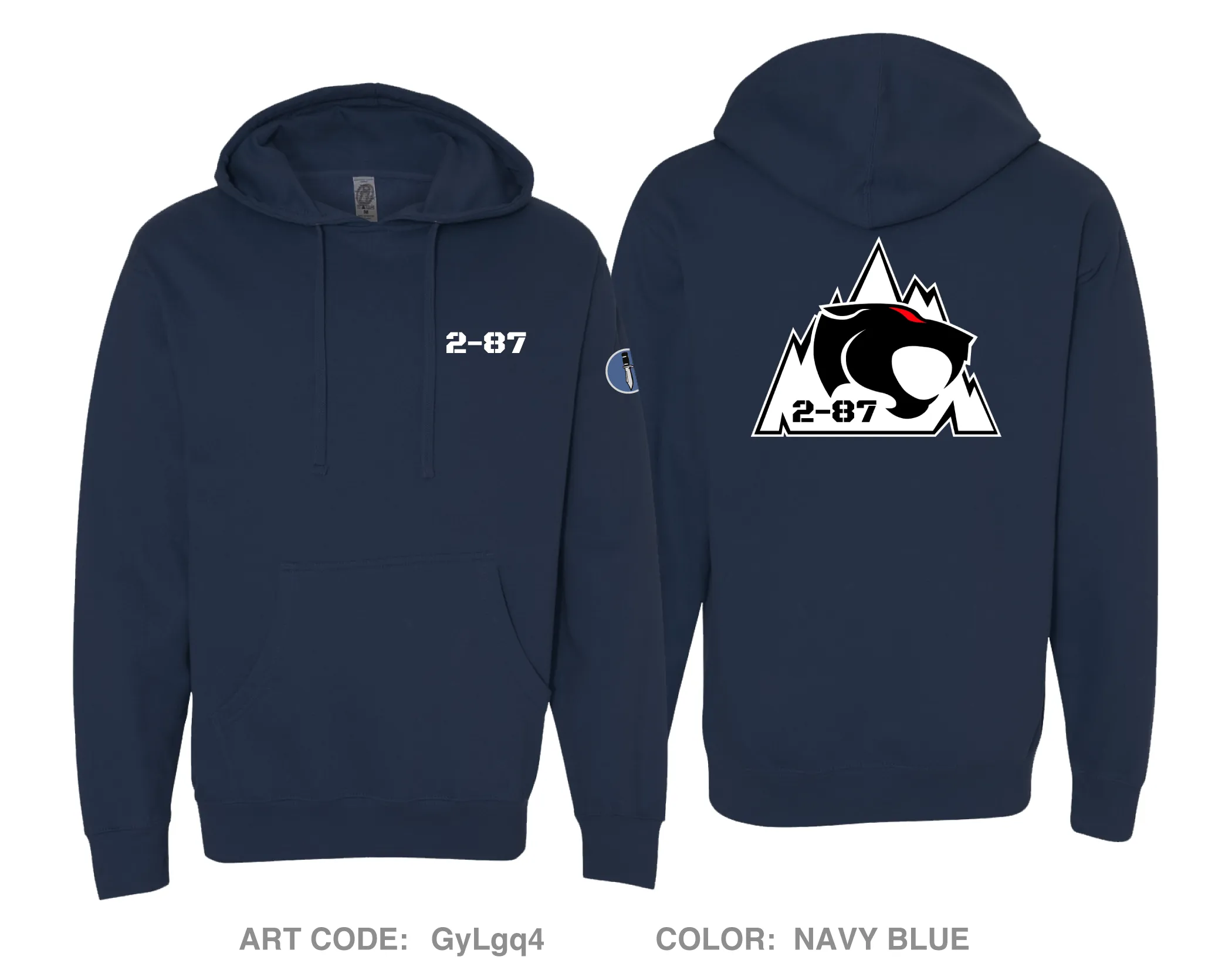 2-87 IN BN Comfort Unisex Hooded Sweatshirt - GyLgq4