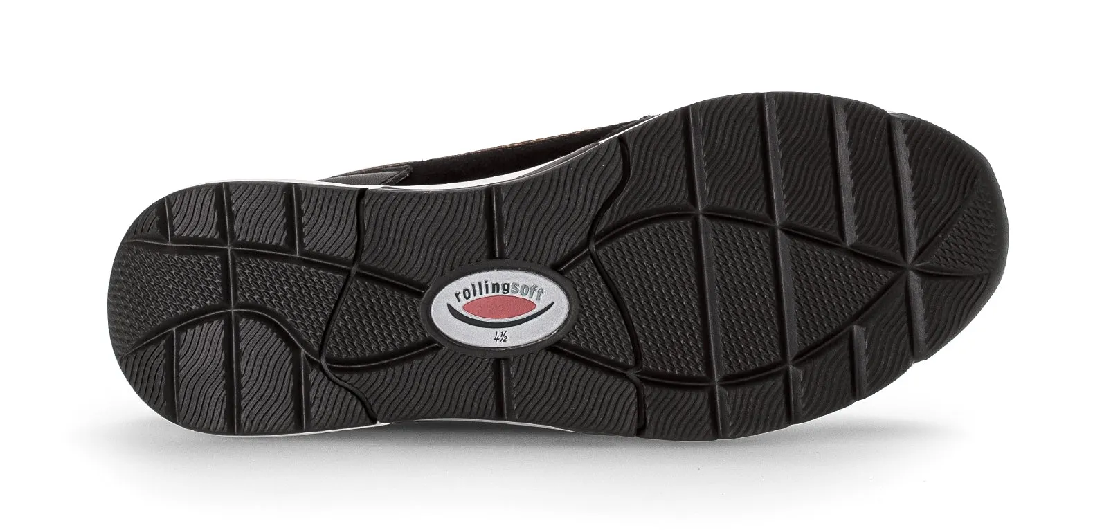 '56.875.87' women's rolling sneaker - Black