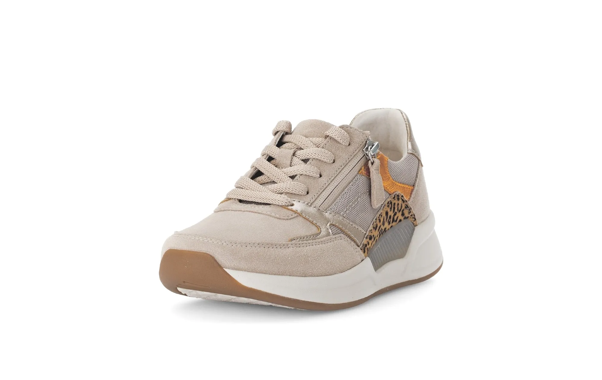 '66.958.33' women's rolling sneaker - beige