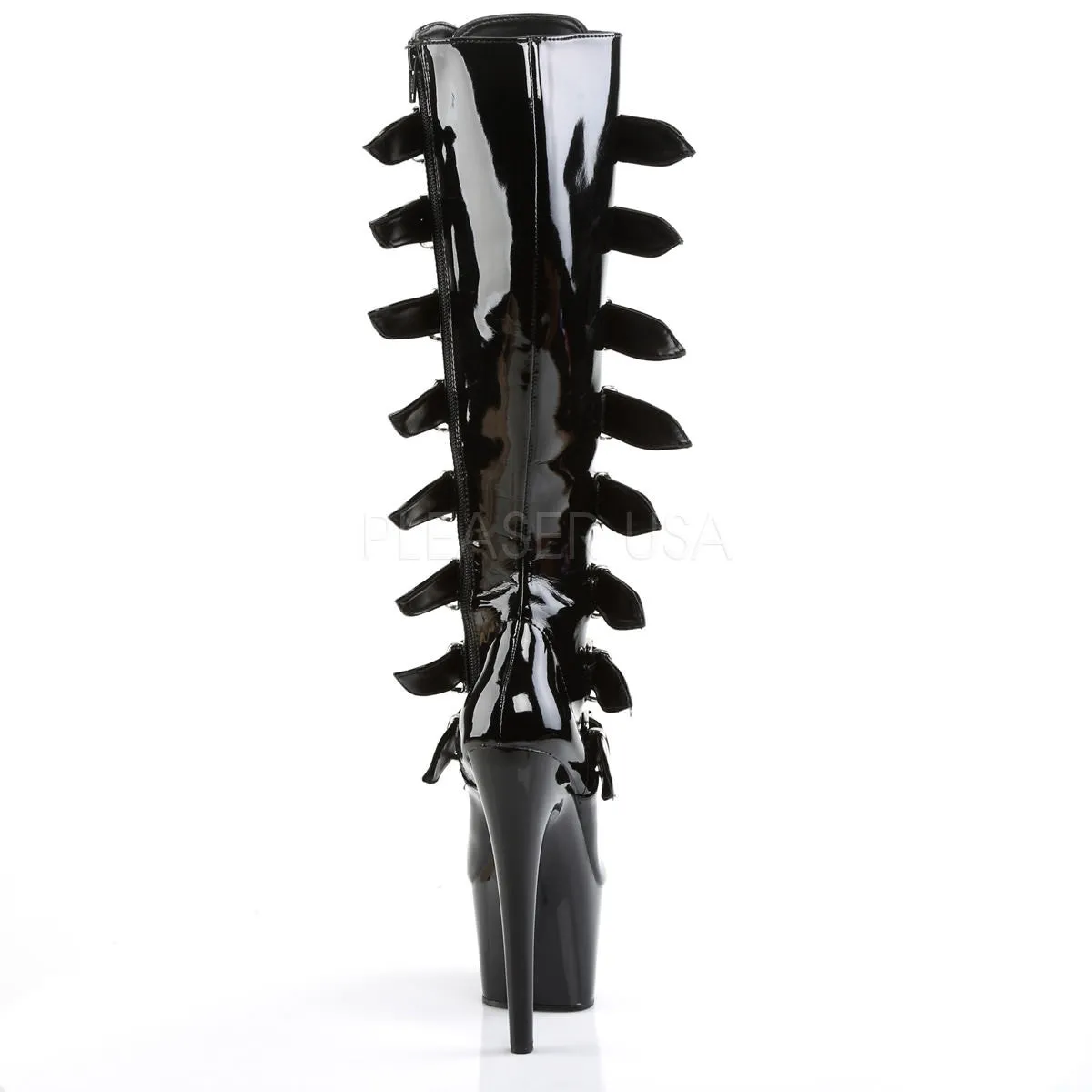 7 Inch Heel ADORE-2043 Black Patent