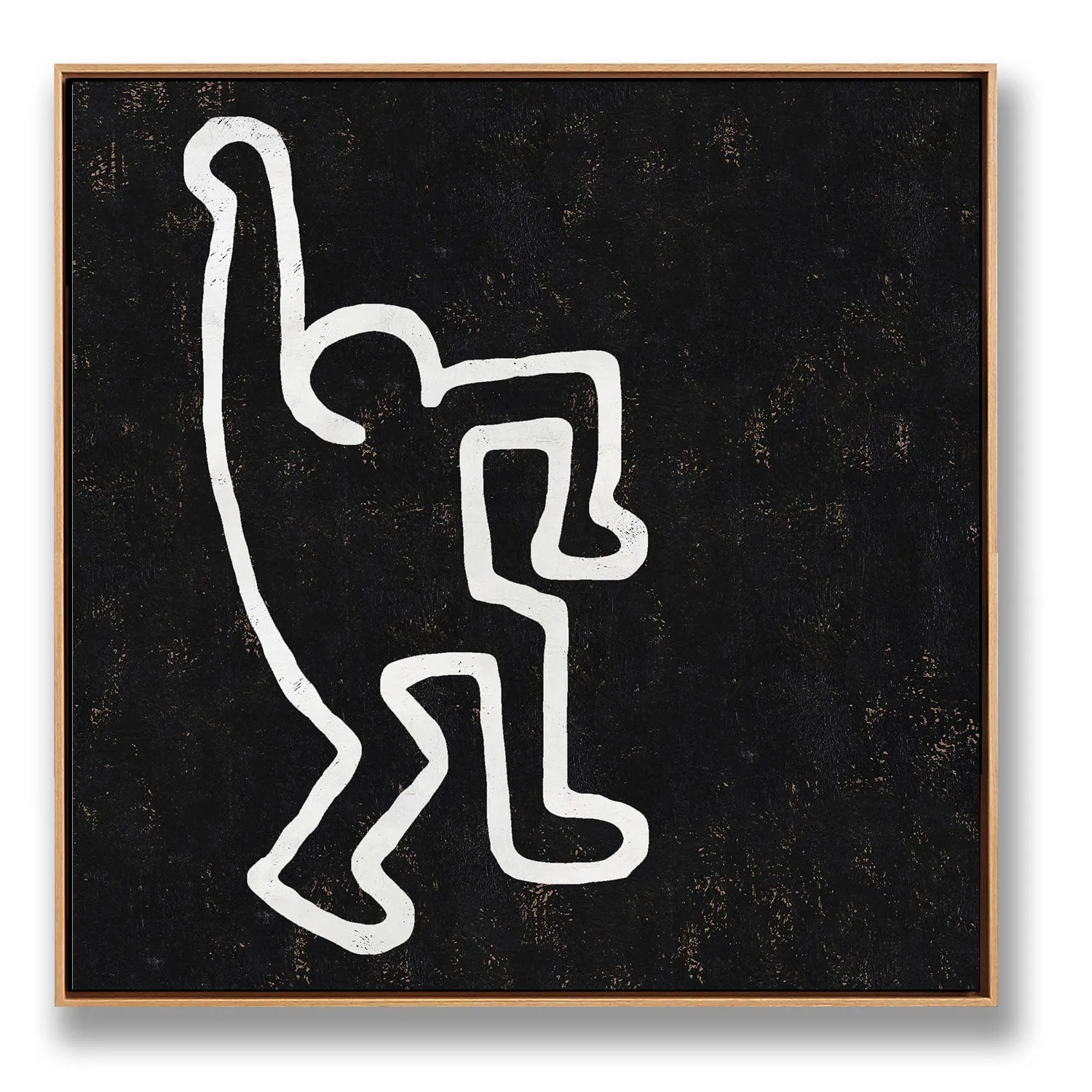 Abstract Dancing Man Painting H202SR