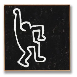 Abstract Dancing Man Painting H202SR