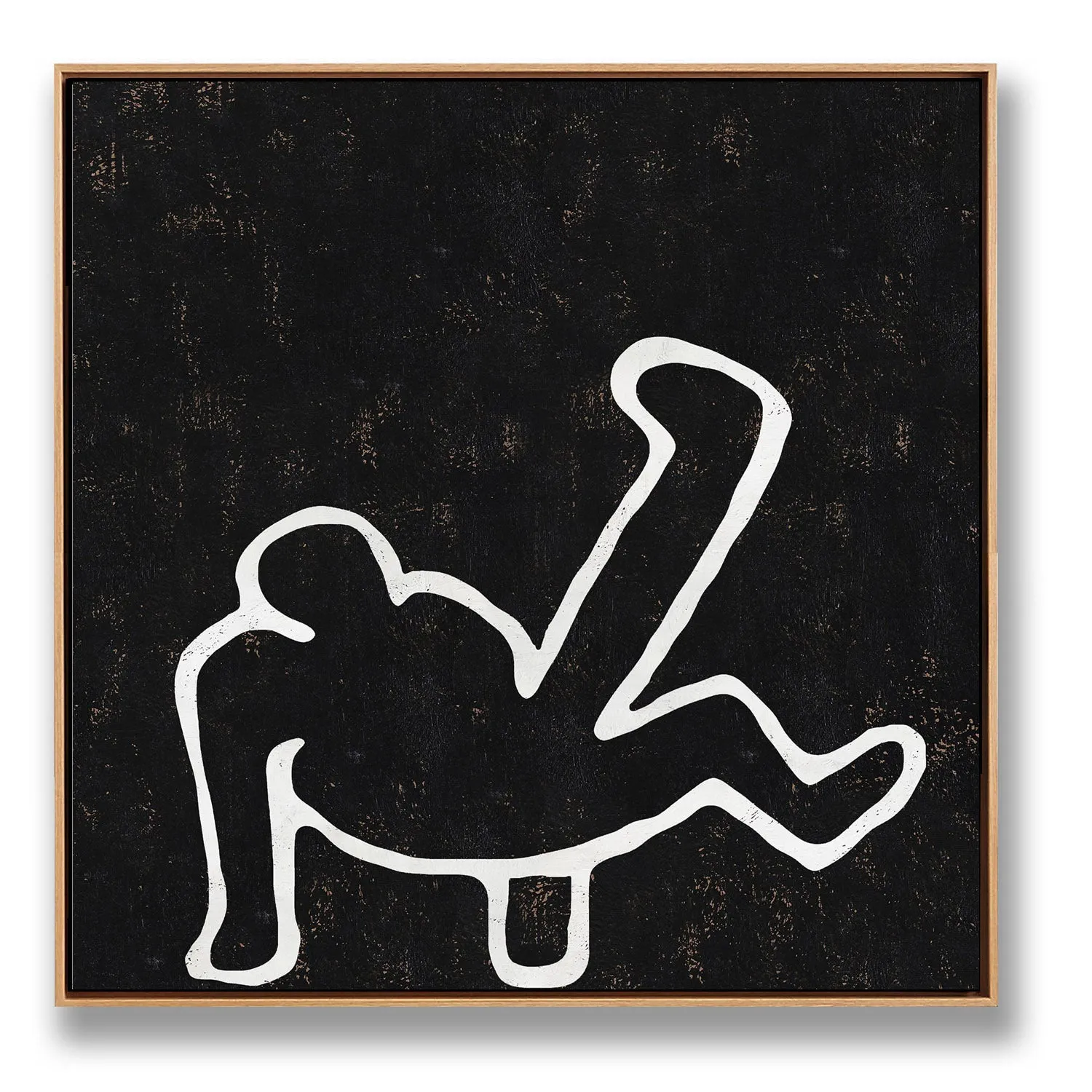 Abstract Dancing Man Painting H205SR