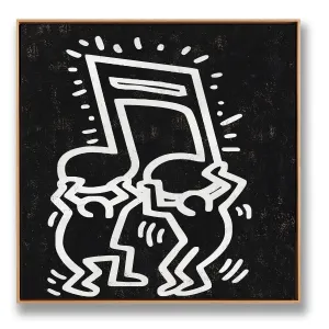 Abstract Dancing Man Painting H307SR