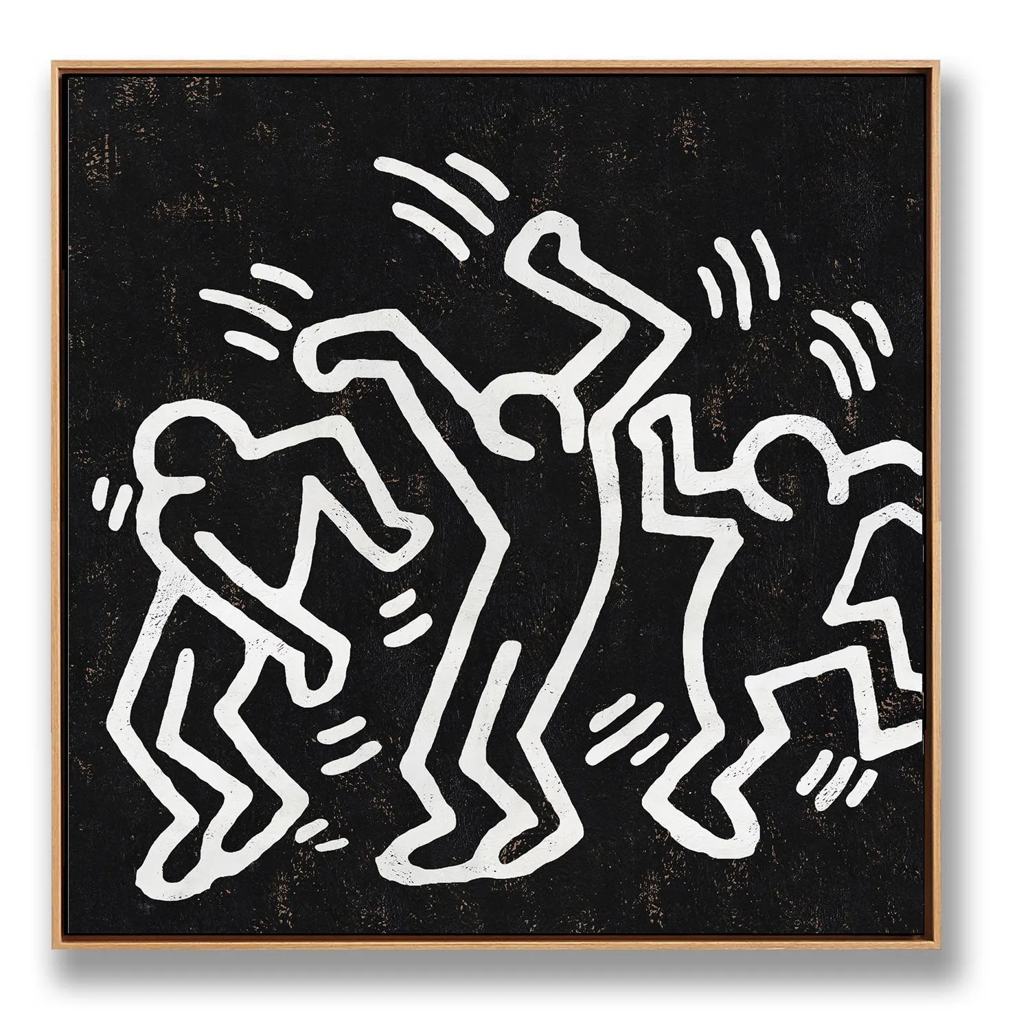 Abstract Dancing Man Painting H317SR