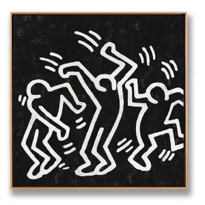 Abstract Dancing Man Painting H317SR