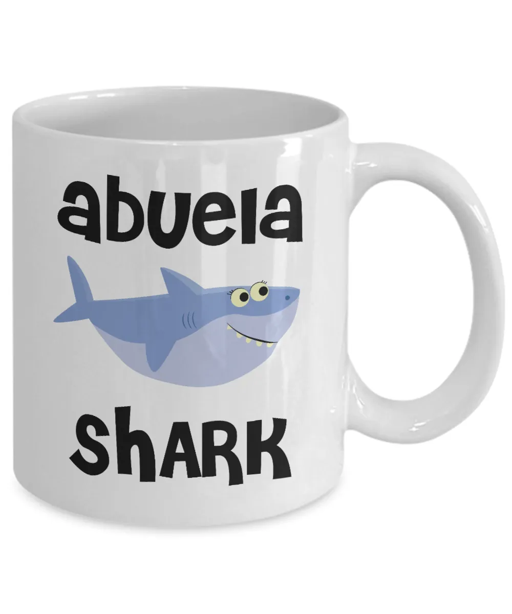 Abuela Shark Mug Coffee Cup Abuela Birthday Gift Idea Do Do Do Gifts for Abuelas
