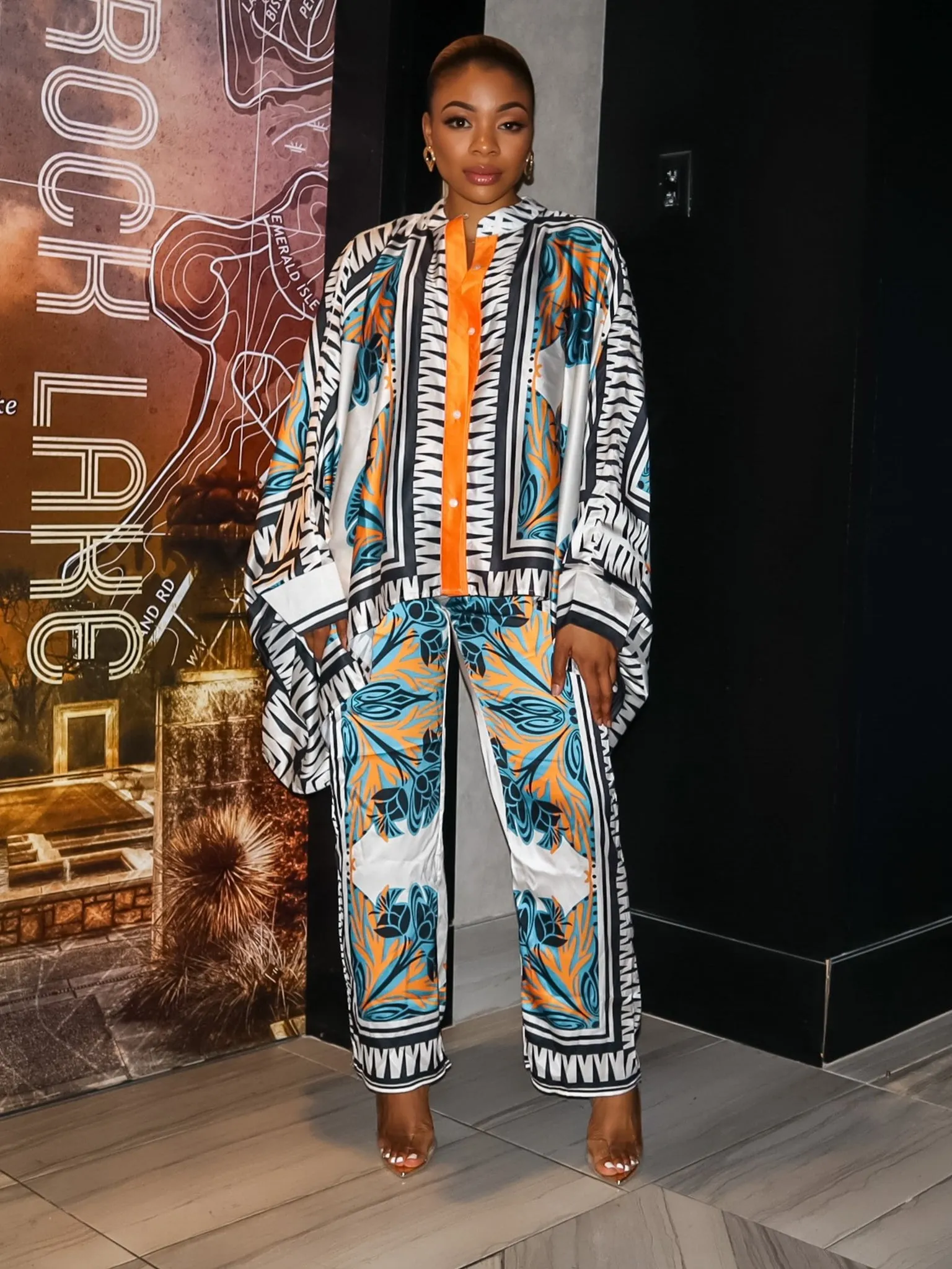 Adama Printed Set