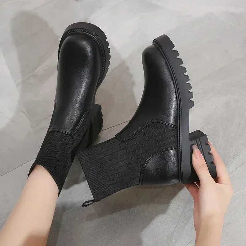 Addison | Black Boots