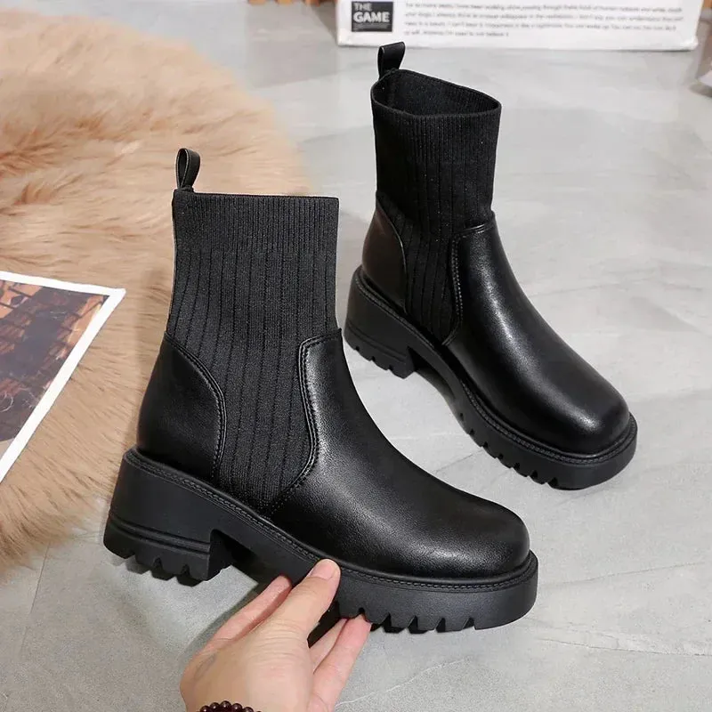 Addison | Black Boots