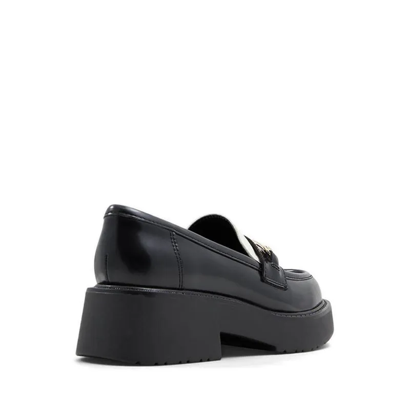 ALDO Grundgens Women Loafer Shoe - White/Black