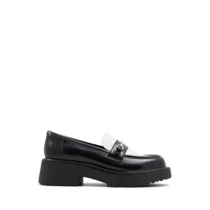 ALDO Grundgens Women Loafer Shoe - White/Black