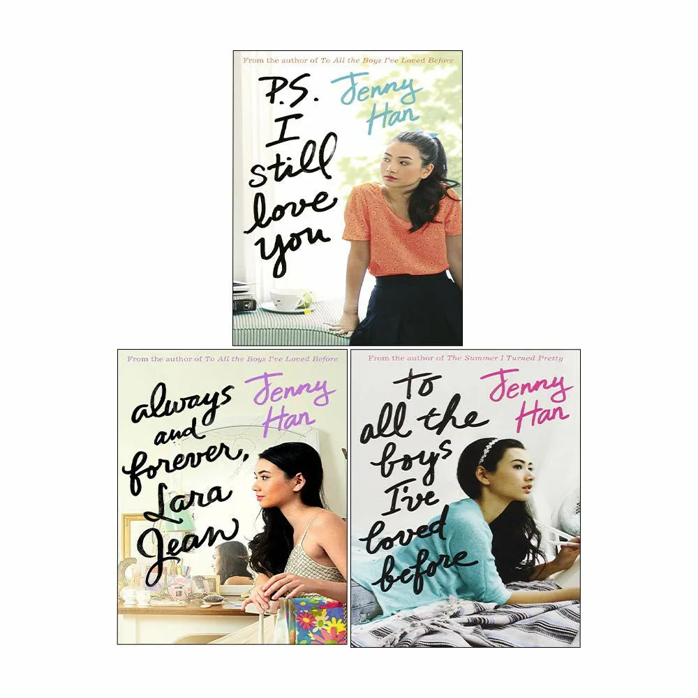 Always and forever, lara jean, to all the boys i've loved before and p.s. i still love you 3 books collection set By Jenny Han