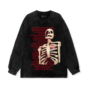American Bold Skull Graphic Sweatshirt