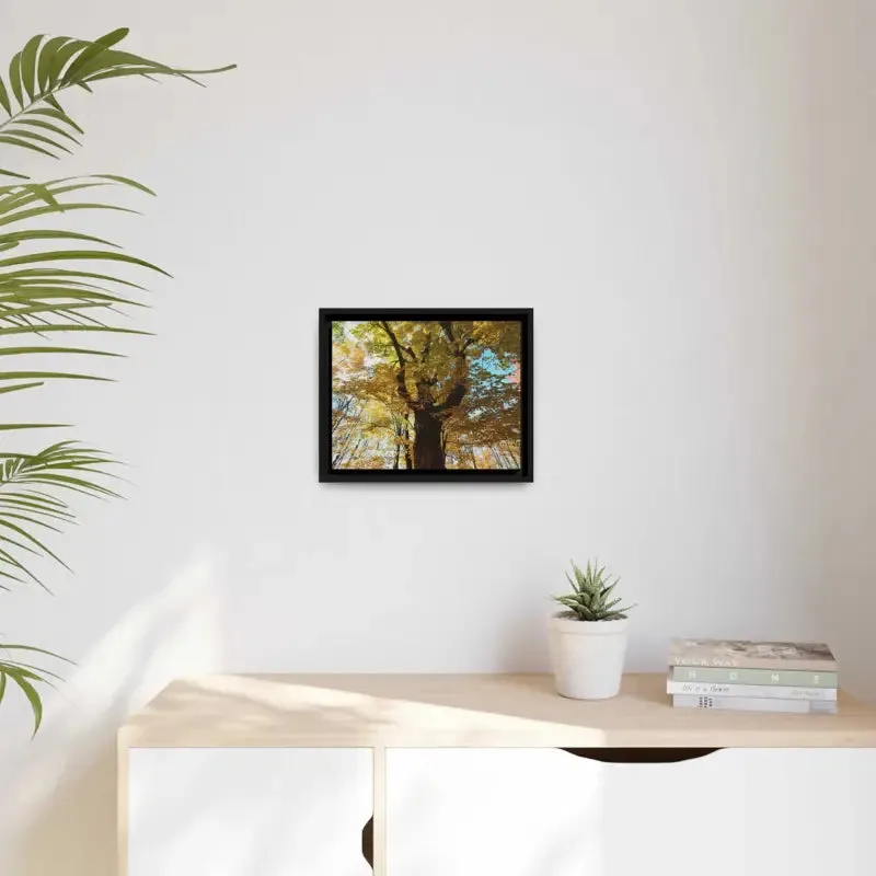 Autumn Magic Matte Canvas Yellow Leaves