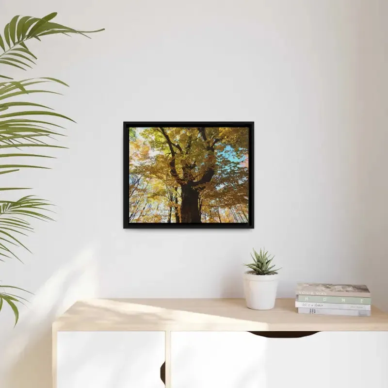 Autumn Magic Matte Canvas Yellow Leaves