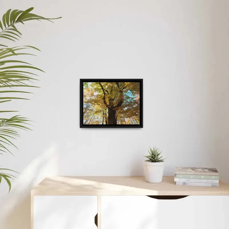 Autumn Magic Matte Canvas Yellow Leaves