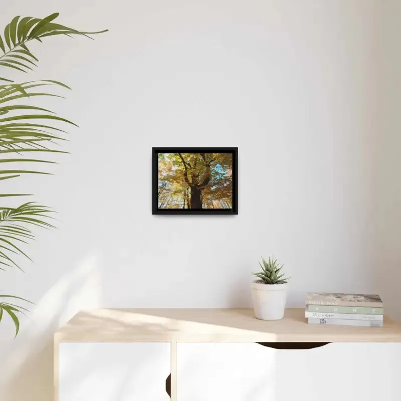 Autumn Magic Matte Canvas Yellow Leaves