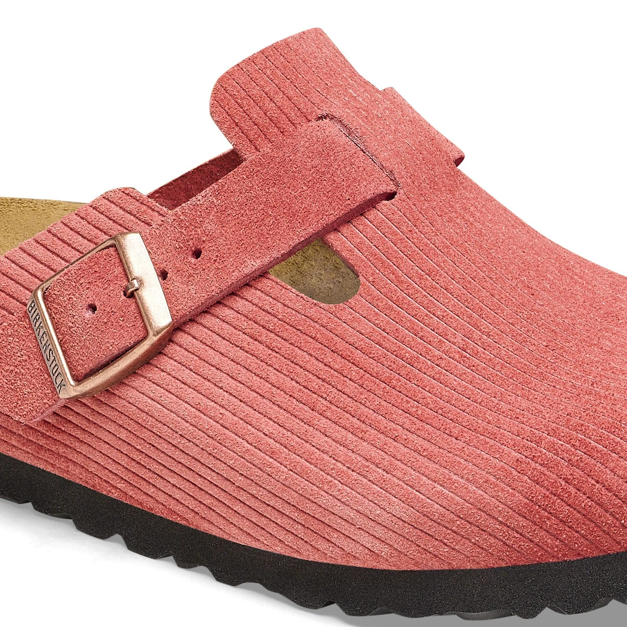BIRKENSTOCK BOSTON SUEDE EMBOSSED