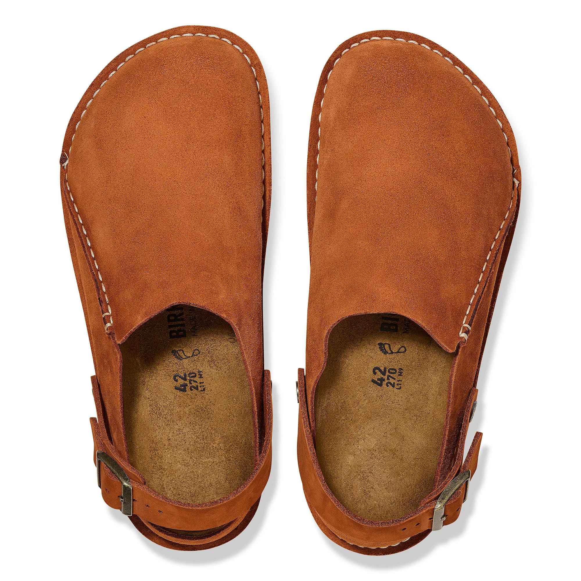 BIRKENSTOCK LUTRY PREMIUM SUEDE SUEDE LEATHER
