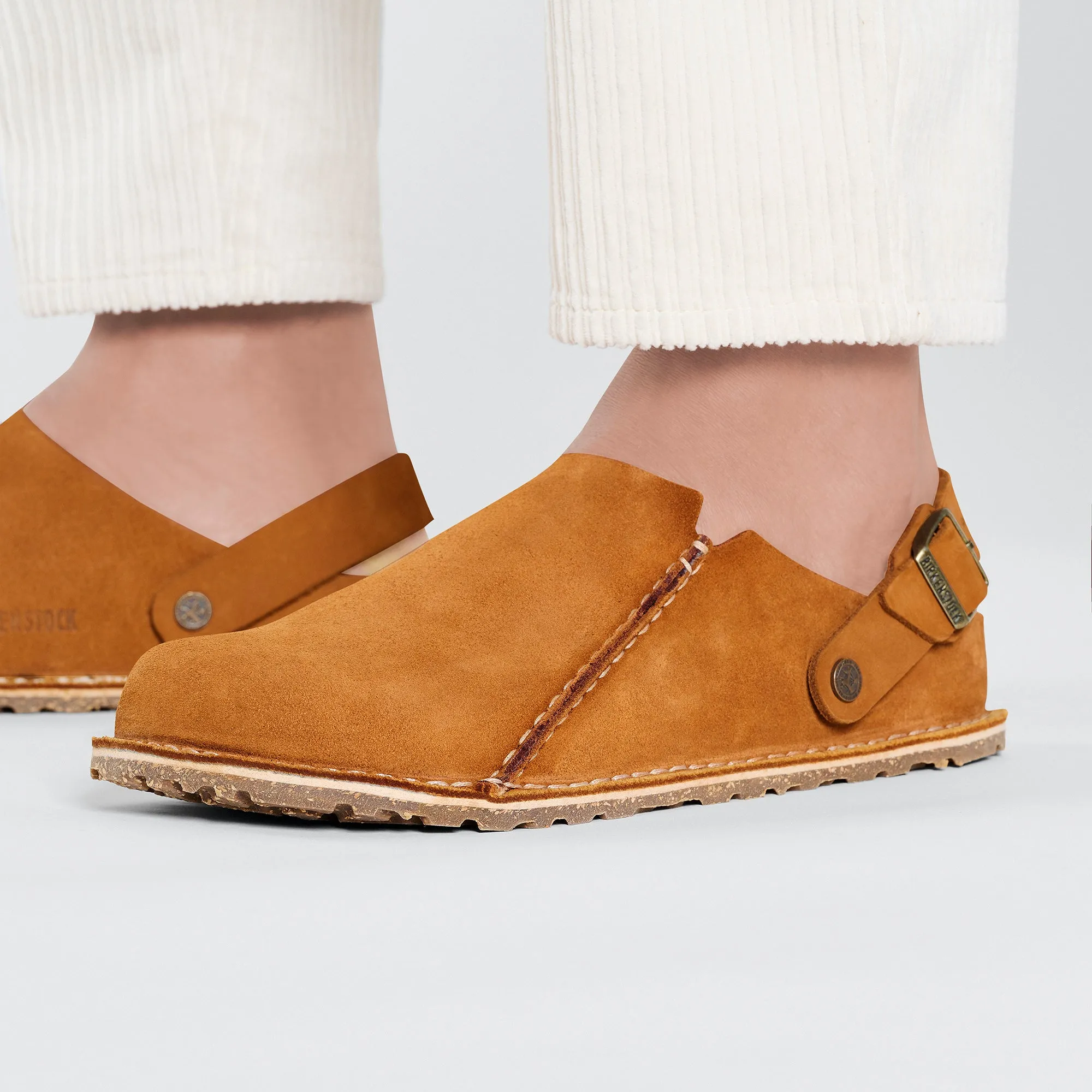 BIRKENSTOCK LUTRY PREMIUM SUEDE SUEDE LEATHER