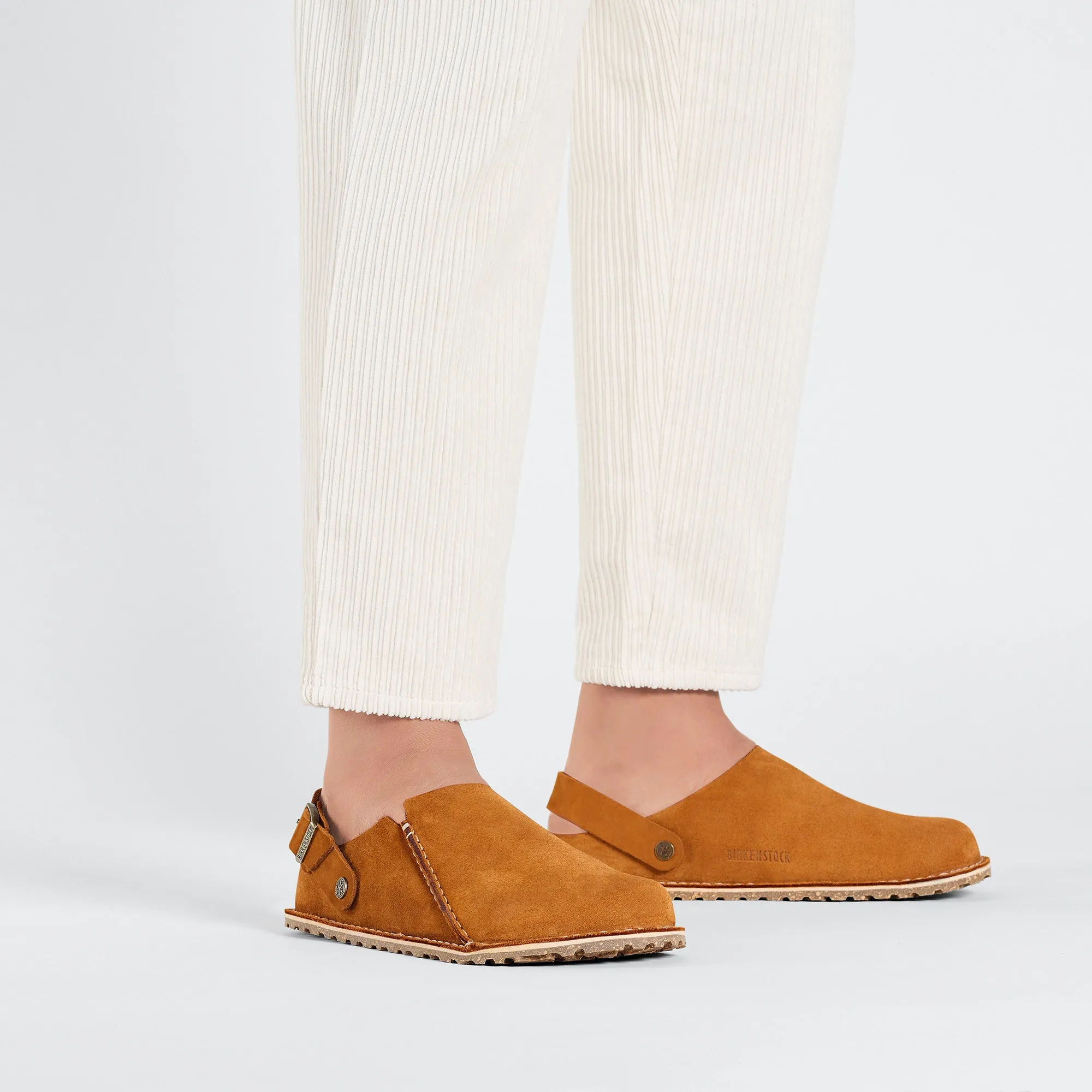 BIRKENSTOCK LUTRY PREMIUM SUEDE SUEDE LEATHER