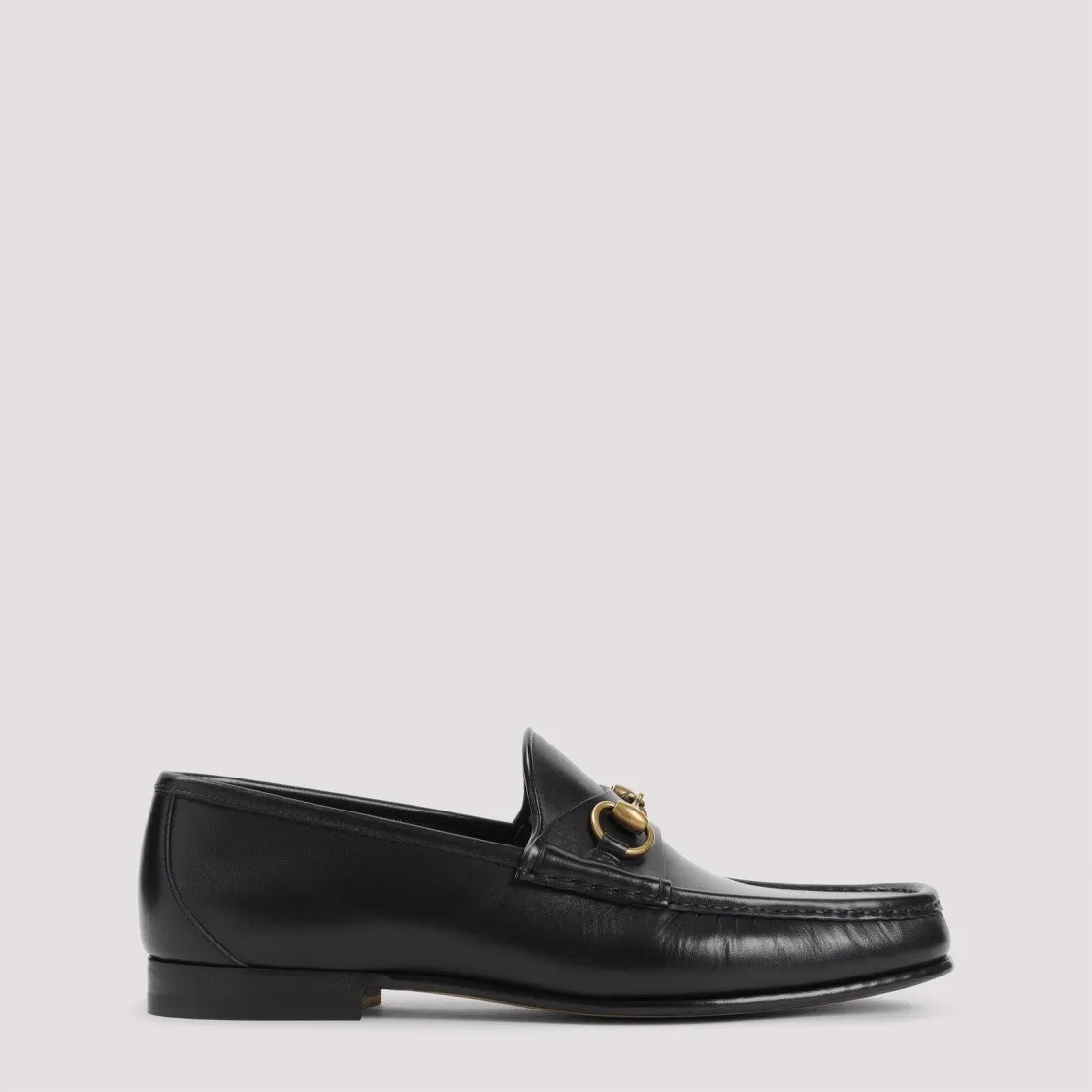 Black Leather Horsebit 1953 Loafers