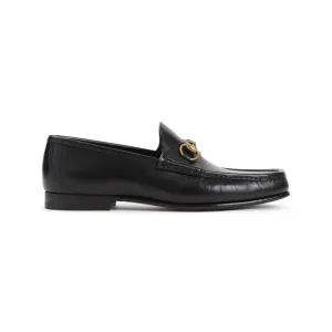 Black Leather Horsebit 1953 Loafers