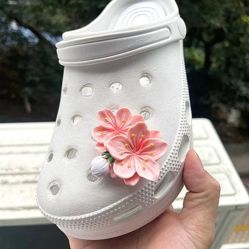 Blumen Clogs-Deko