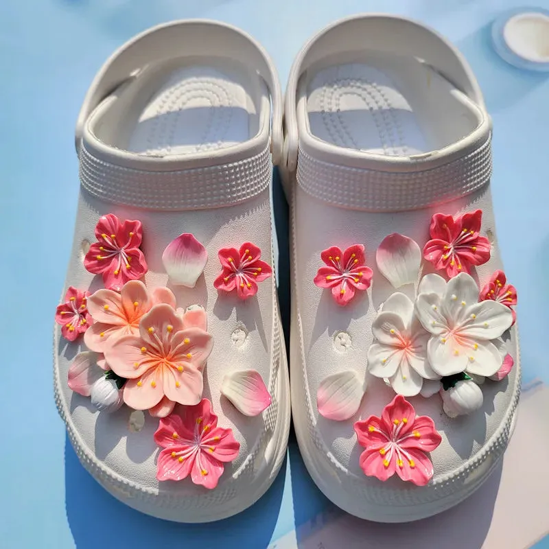 Blumen Clogs-Deko