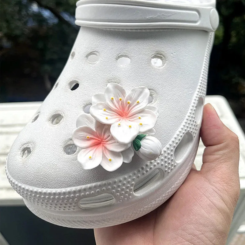 Blumen Clogs-Deko