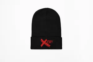 Bold Red XZBT logo Beanie