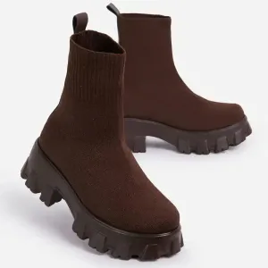 Bold Walk™ | Chunky Sock Boots
