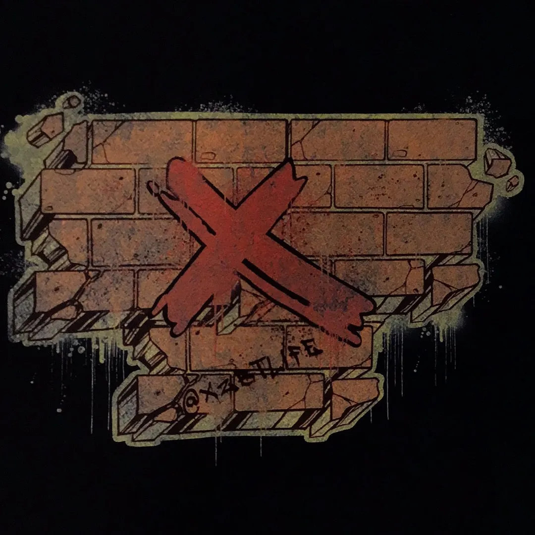 Bold X Tagged Brick Tee