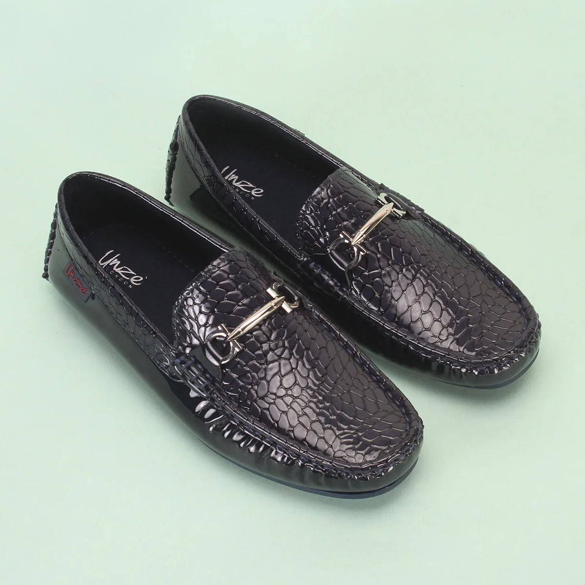 Boys "HUCK" Slip On Moccasin Shoes