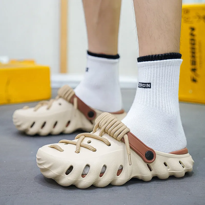 Braid Laced Clogs