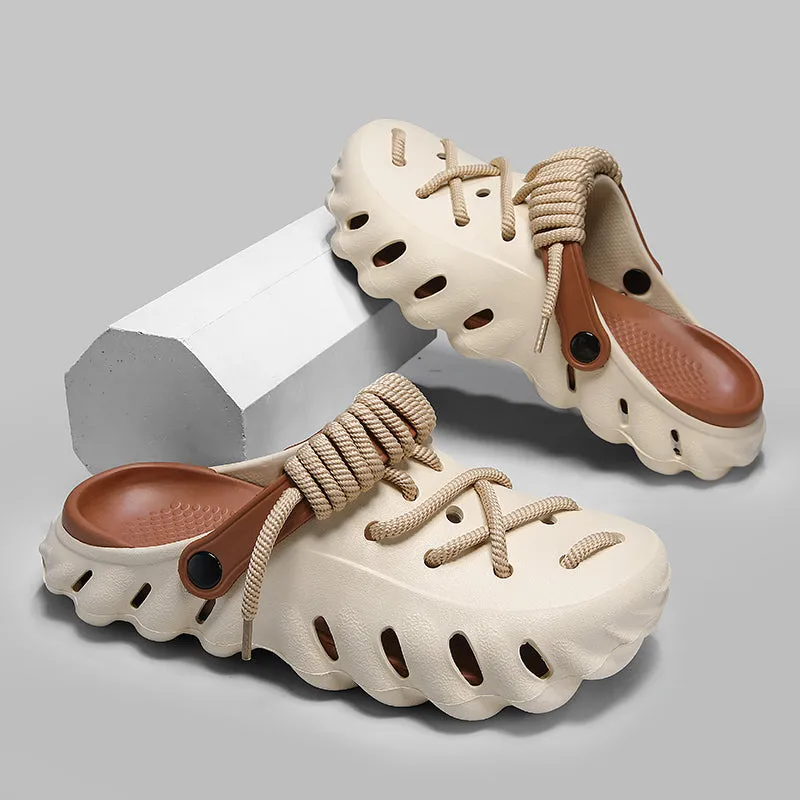 Braid Laced Clogs
