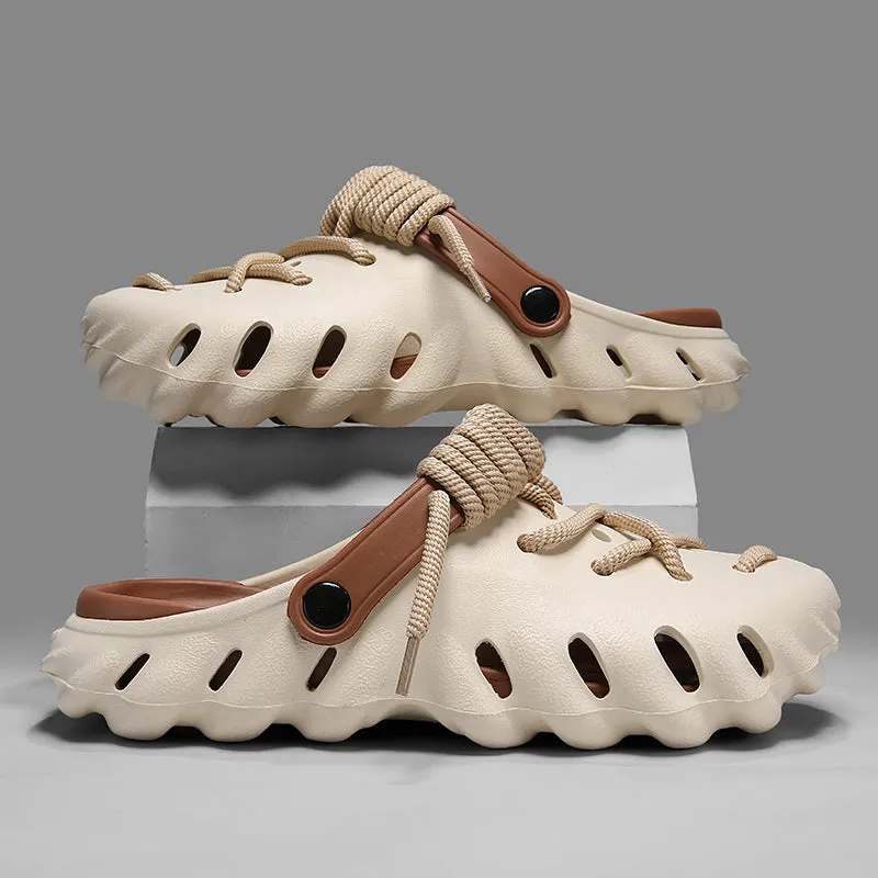 Braid Laced Clogs