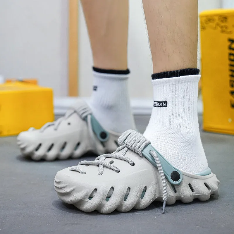Braid Laced Clogs