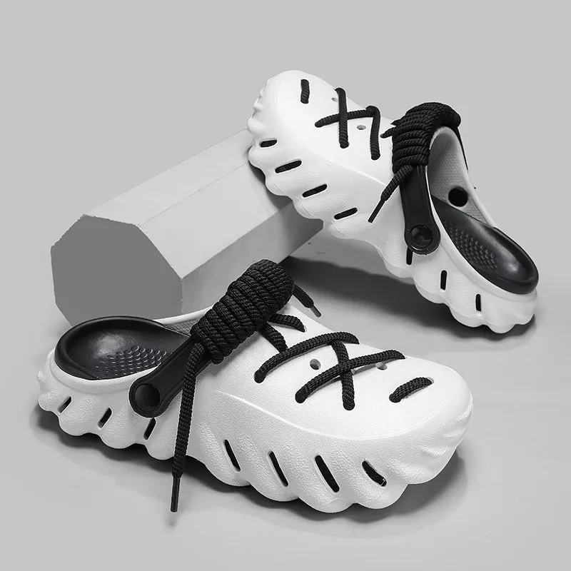 Braid Laced Clogs