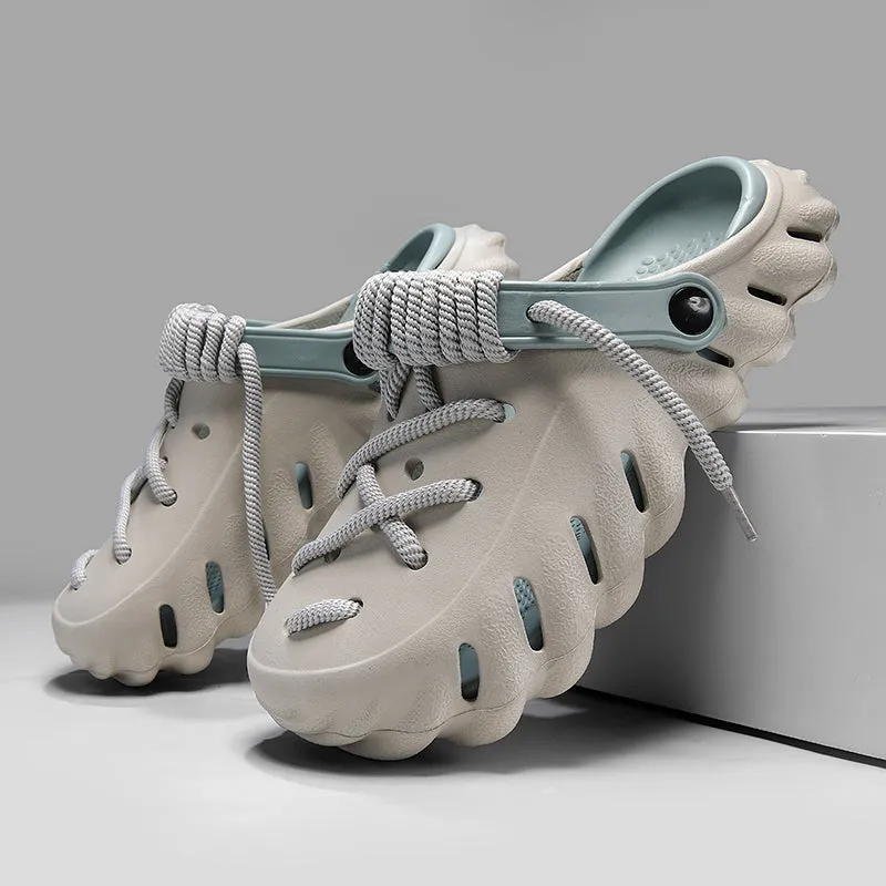 Braid Laced Clogs