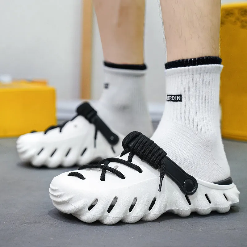Braid Laced Clogs