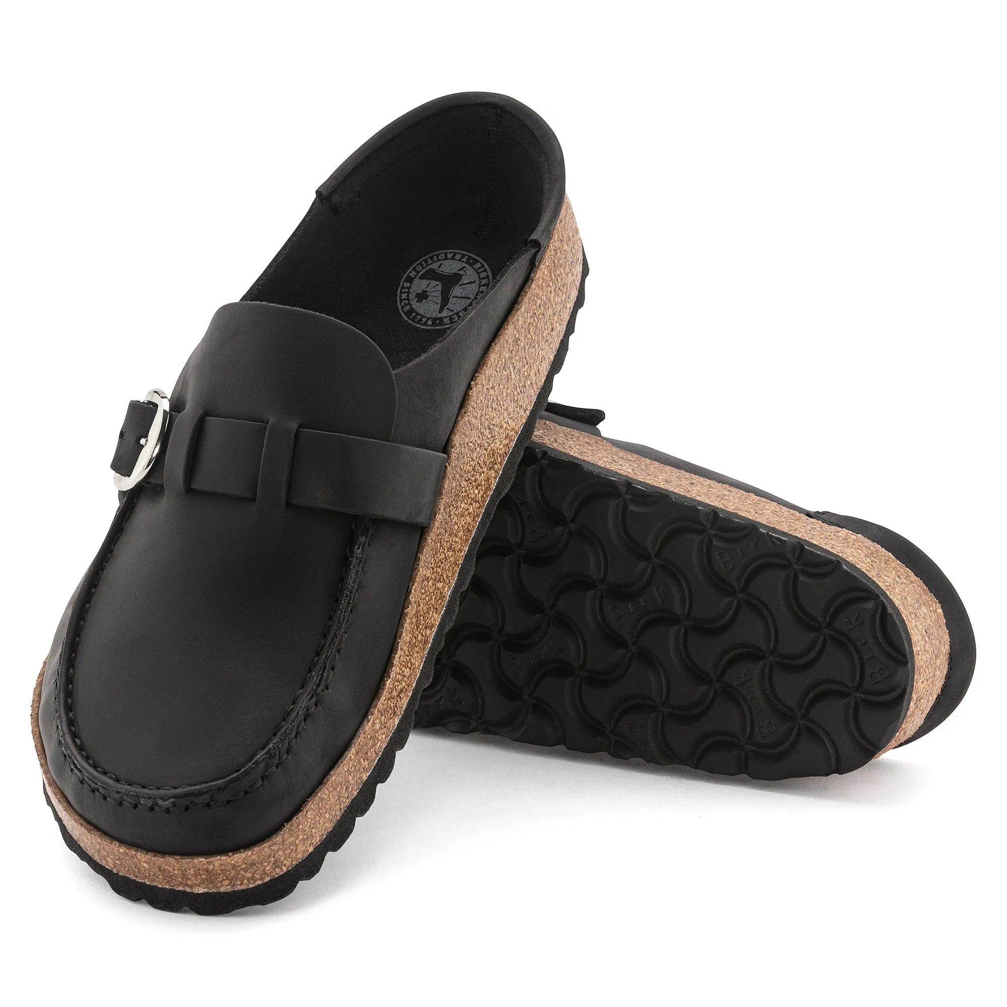 BUCKLEY - BLACK - OIL LEATHER
