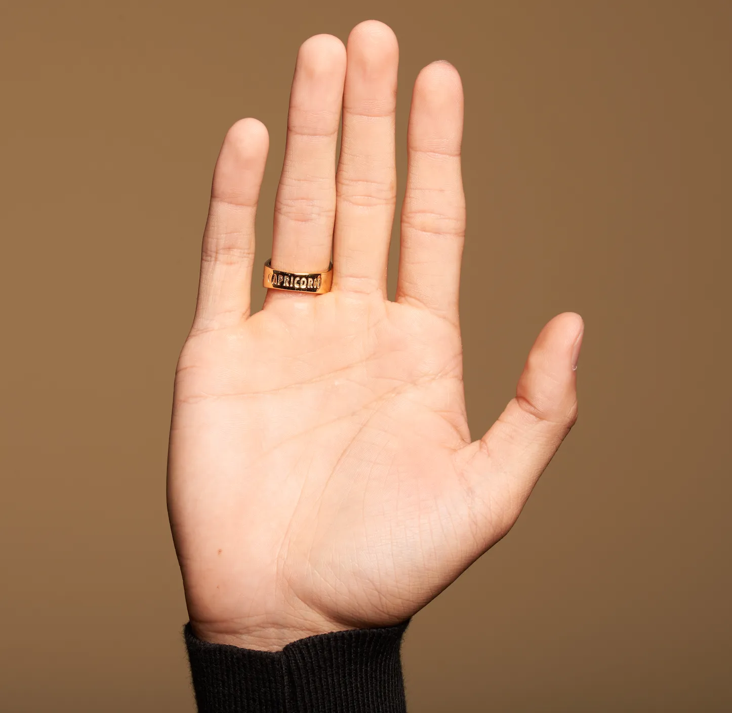 Capricorn Gold&Bold mens ring