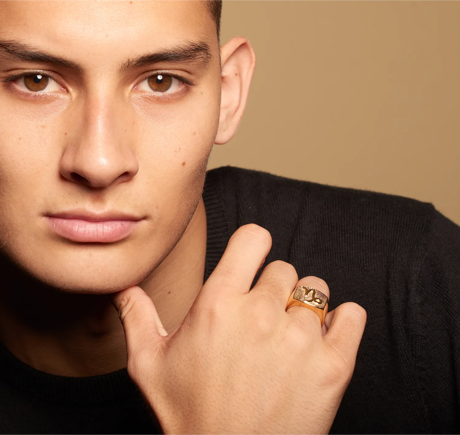 Capricorn Gold&Bold mens ring