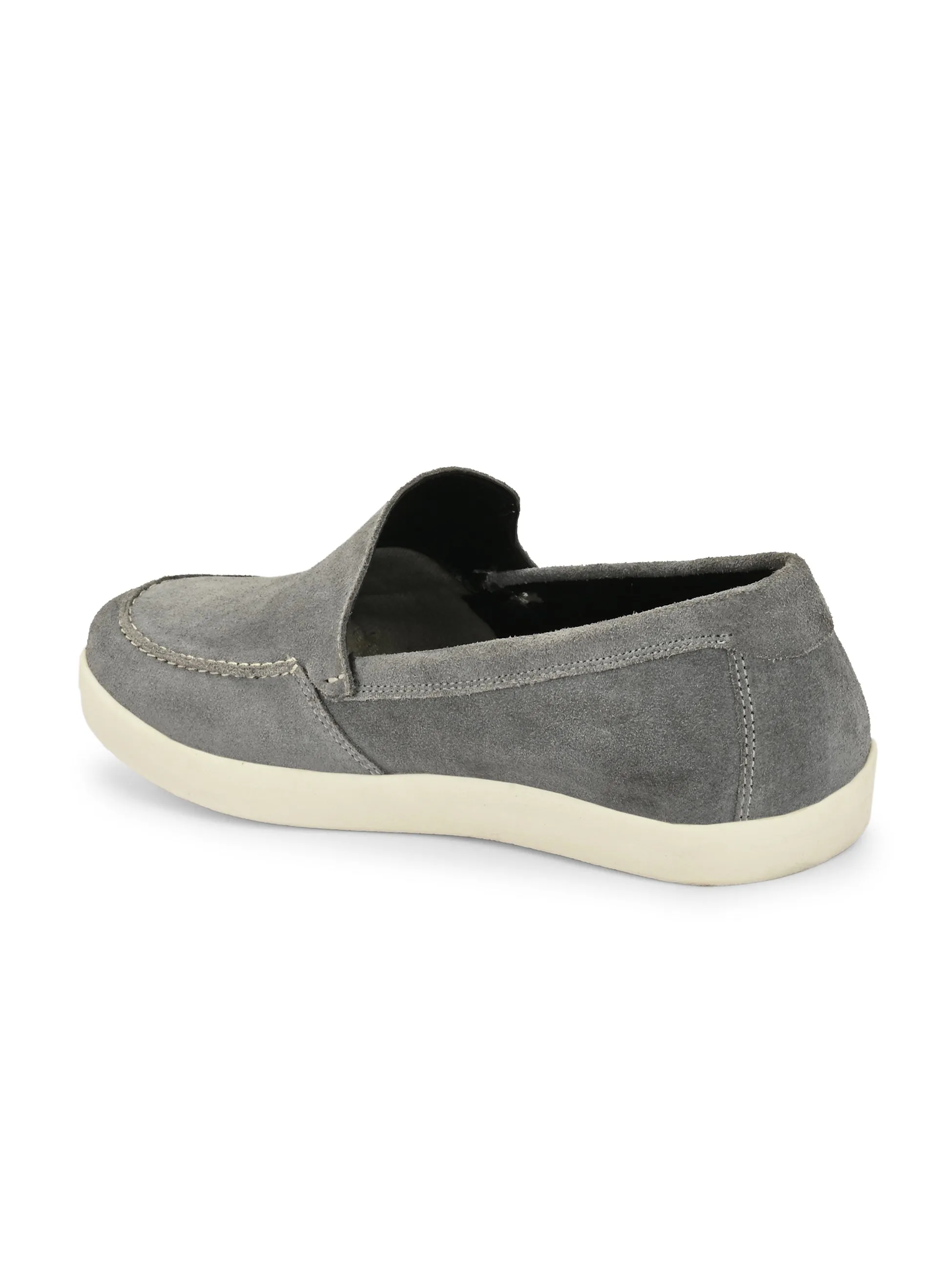 CARLO ROMANO BEIGE COLOR SUEDE LEATHER STYLISH SHOES FOR MEN