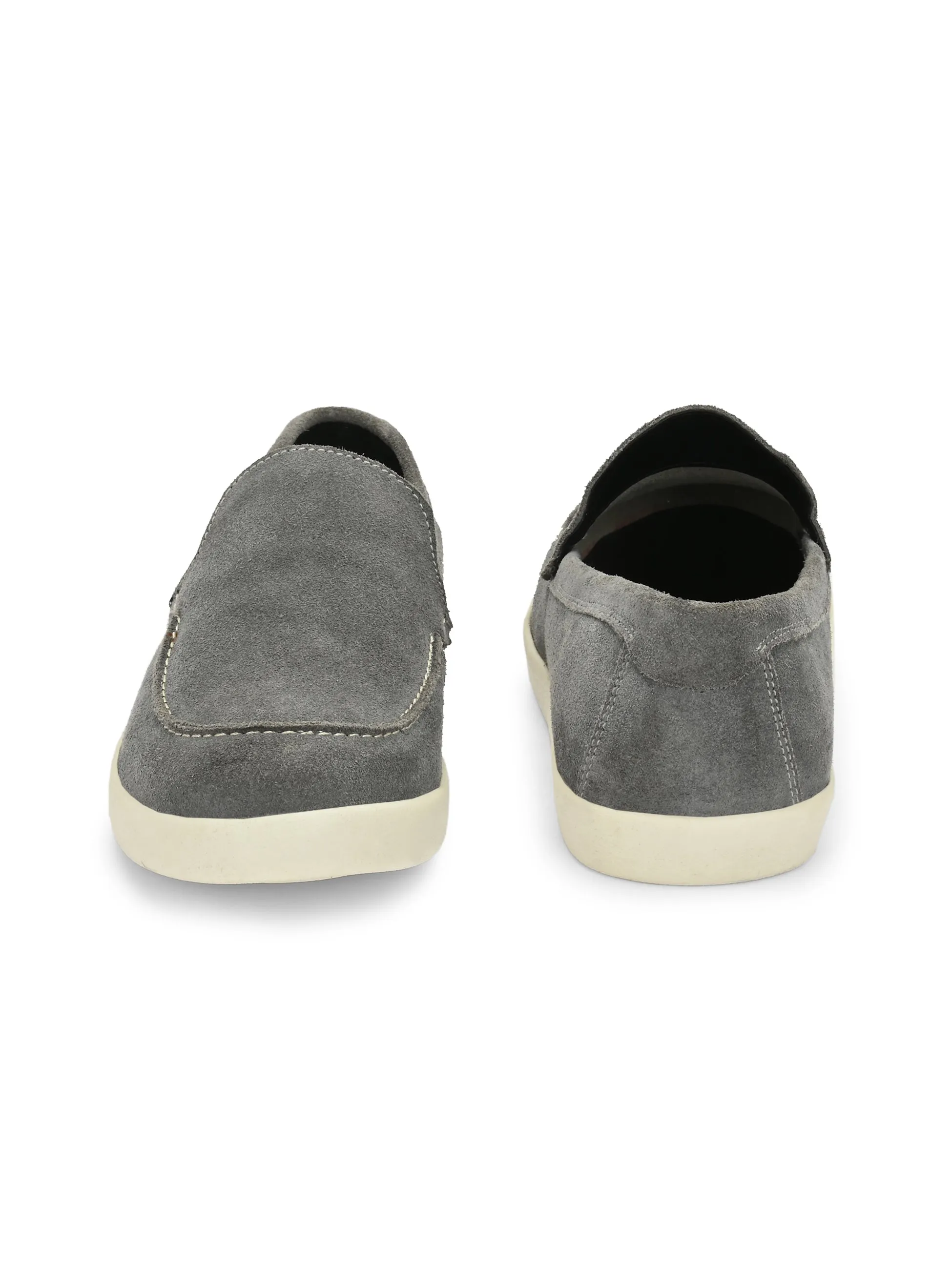CARLO ROMANO BEIGE COLOR SUEDE LEATHER STYLISH SHOES FOR MEN