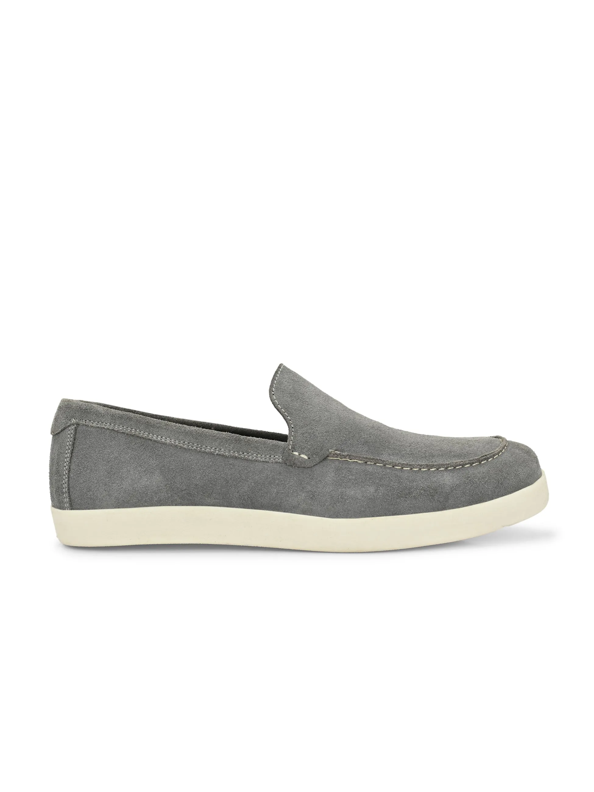 CARLO ROMANO BEIGE COLOR SUEDE LEATHER STYLISH SHOES FOR MEN